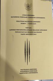 Peraturan Kalurahan Giripurwo Nomor 1 Tahun 2024 tentang LPJ Realisasi APBKal T. A 2023